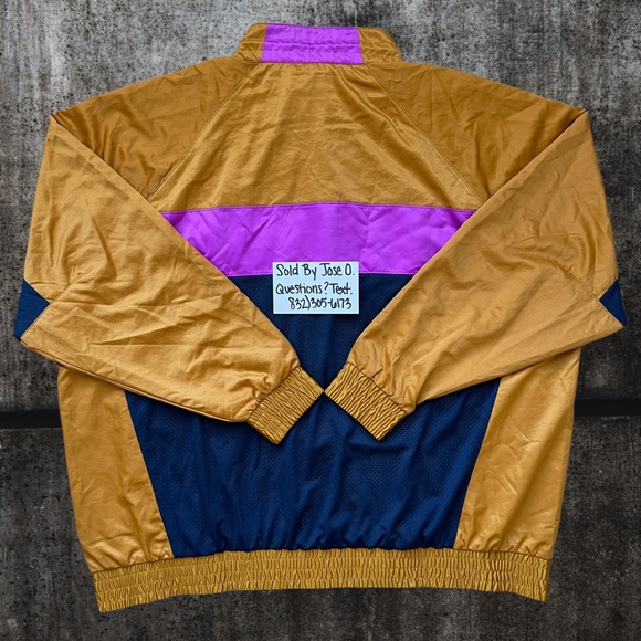 NIKE AIR JORDAN MENS ACTIVE BASKETBALL TRACK JACKET SIZE 2XL XXL JUMPMAN LOOSE F - Picture 2 of 8
